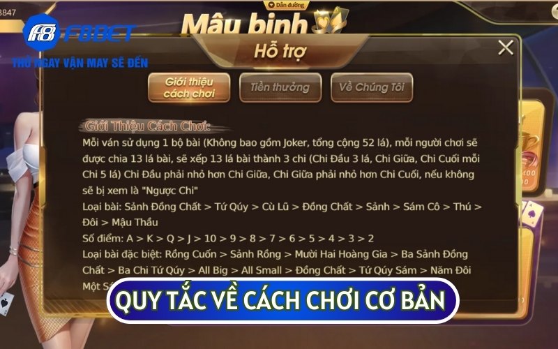 Có thể chắc chắn rằng người mới cũng có thể tham gia ngay lập tức vì quy tắc của MẬU BINH khá dễ hiểu